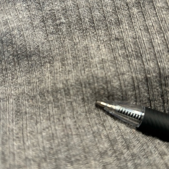 ALL SAINTS Sz M Open Front Patch Pockets Grandpa Core Super Soft Cardigan Flaw - Picture 7 of 7